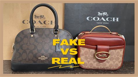 coach bag fake or real|authentic coach tote bag.